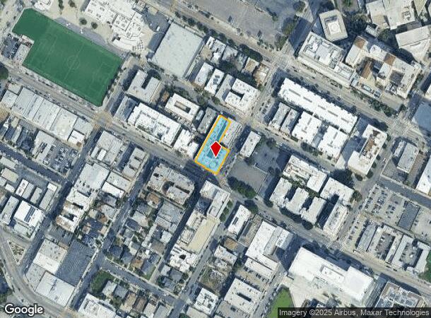  1301 W 7Th St, Los Angeles, CA Parcel Map