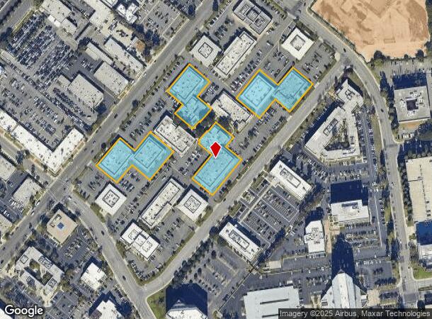  3900 Birch St, Newport Beach, CA Parcel Map