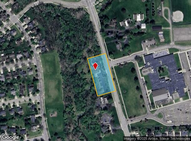 1101 N Ann Arbor St, Saline, MI Parcel Map