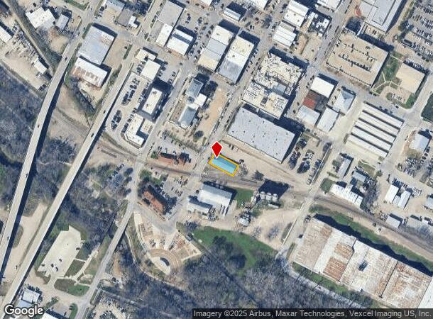  421 S College St, Waxahachie, TX Parcel Map