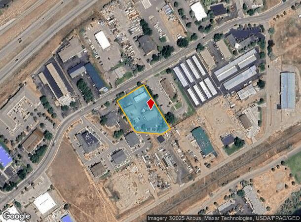  750 Chambers Ave, Eagle, CO Parcel Map