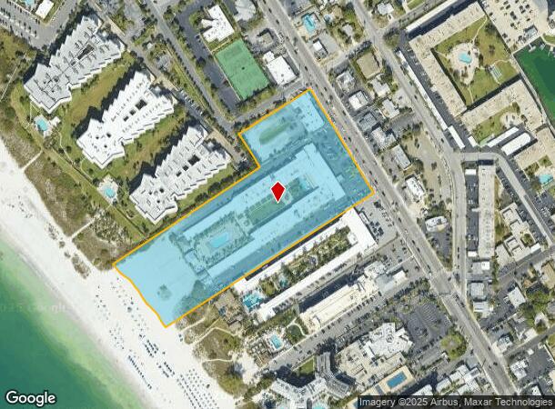  6300 Gulf Blvd, St Pete Beach, FL Parcel Map