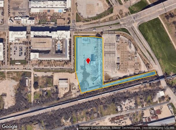  240 Singleton Blvd, Dallas, TX Parcel Map