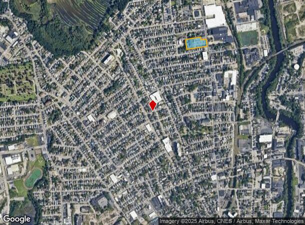  1000 Broad St, Central Falls, RI Parcel Map