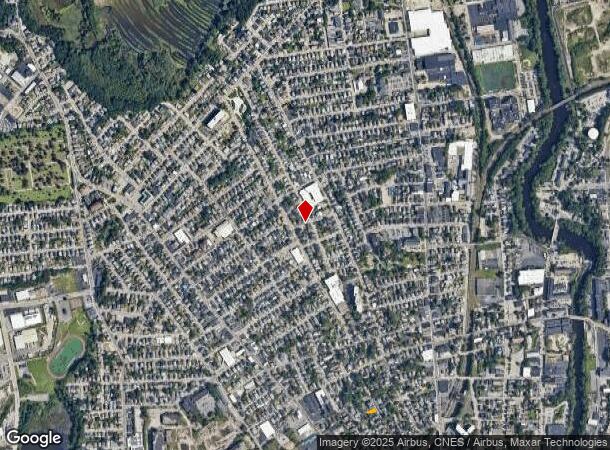  84 Olive St, Central Falls, RI Parcel Map