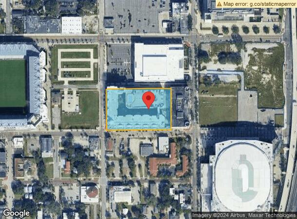  595 W Church St, Orlando, FL Parcel Map