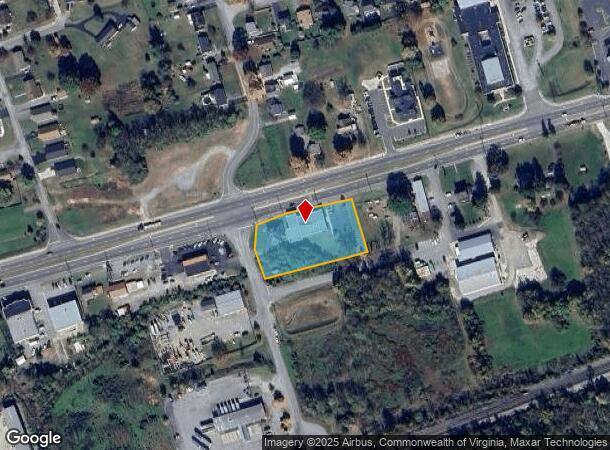  3170 W Main St, Salem, VA Parcel Map