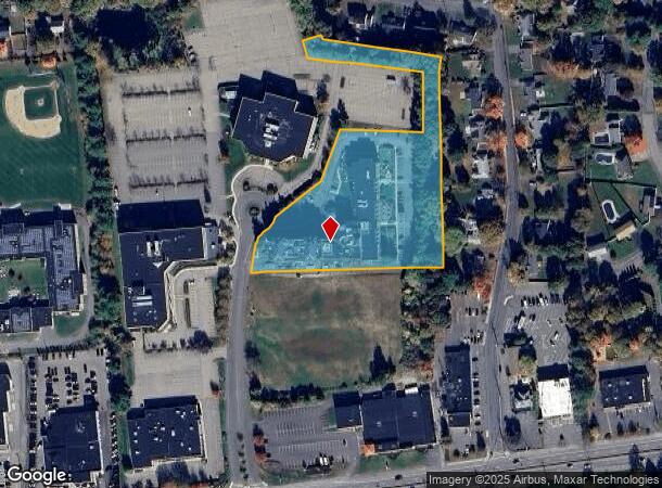  721 Worcester St, Natick, MA Parcel Map