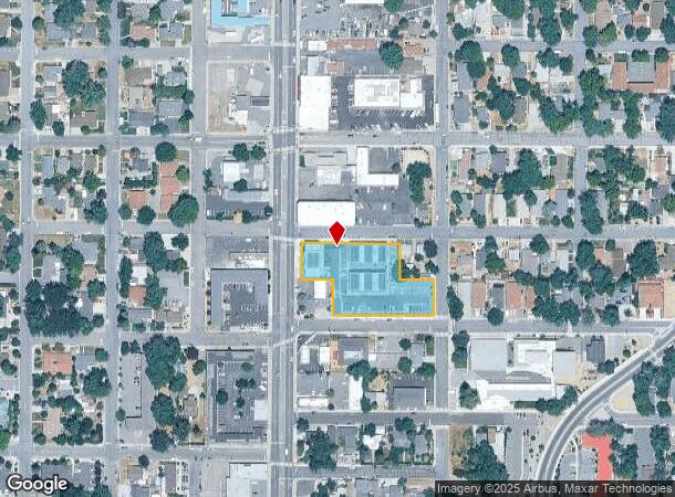  1455 N Carson St, Carson City, NV Parcel Map
