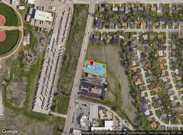  6321 Wichita St, Forest Hill, TX Parcel Map