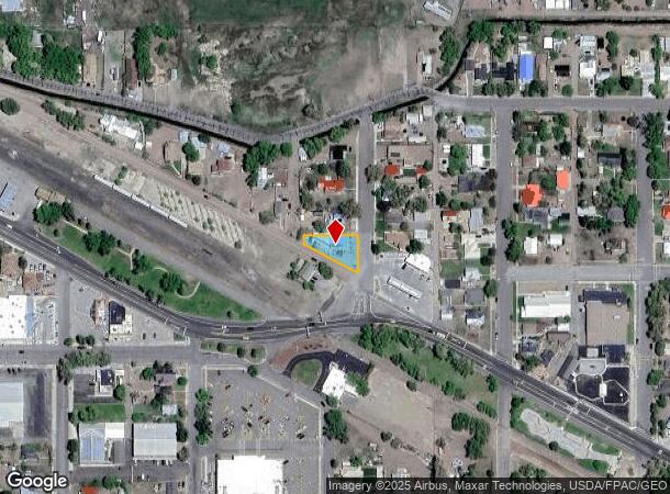 159 Euclid St, Monte Vista, CO Parcel Map