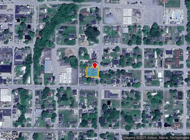 110 S Main St, Brookville, IN Parcel Map
