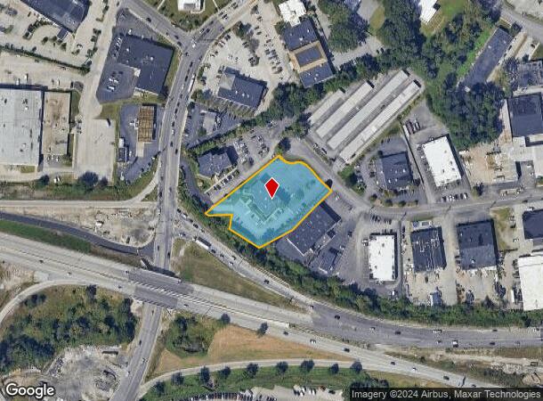  1210 Pontiac Ave, Cranston, RI Parcel Map