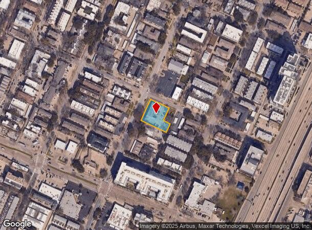  4246 Cole Ave, Dallas, TX Parcel Map