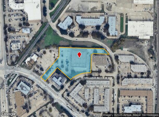  701 Taylor Dr, Plano, TX Parcel Map