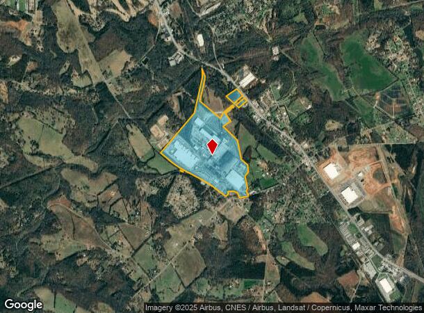  6301 Highway 76, Pendleton, SC Parcel Map