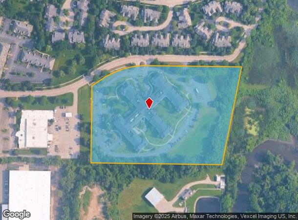  901 Florsheim Dr, Libertyville, IL Parcel Map