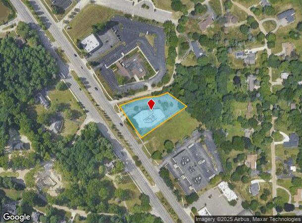 43636 Woodward Ave, Bloomfield Hills, MI Parcel Map