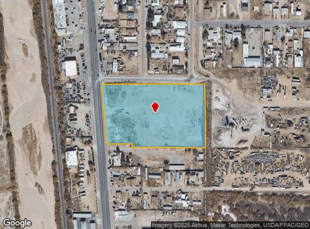  6724 Doniphan Dr, Canutillo, TX Parcel Map