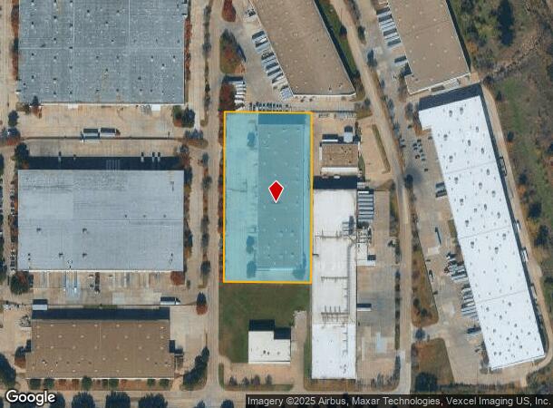 2750 113Th St, Grand Prairie, TX Parcel Map