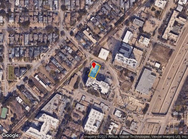  4910 Cole Ave, Dallas, TX Parcel Map
