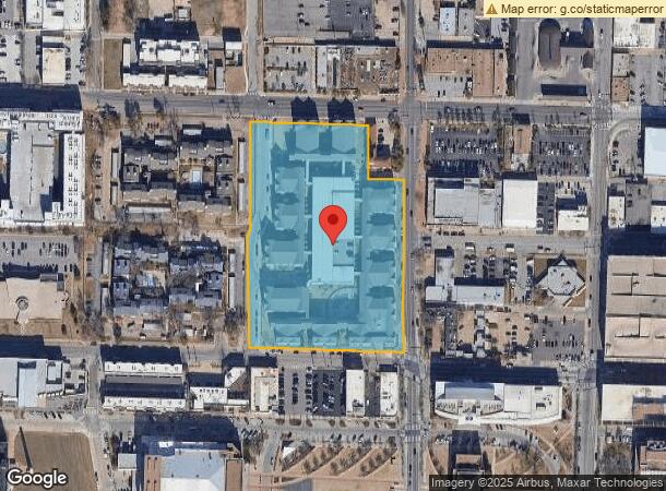  301 N Walker Ave, Oklahoma City, OK Parcel Map