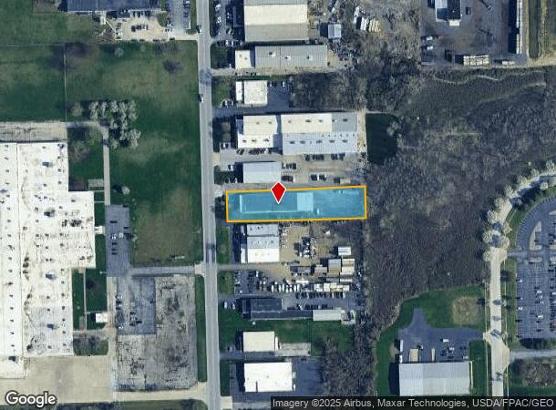 5222 Enterprise Blvd, Toledo, OH Parcel Map