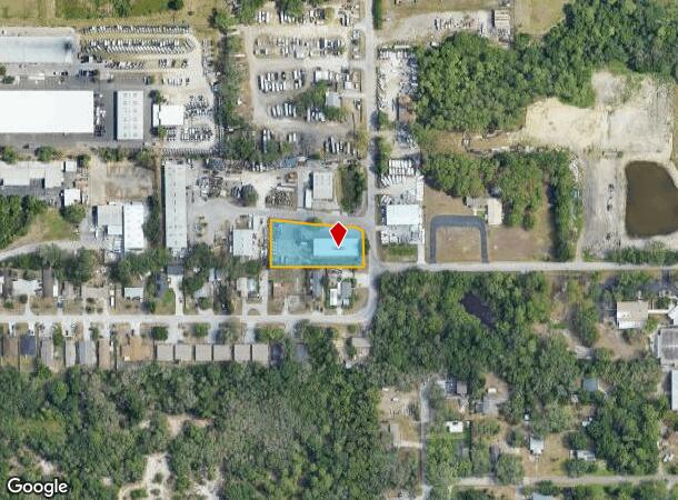  201 Tarpon Industrial Dr, Tarpon Springs, FL Parcel Map