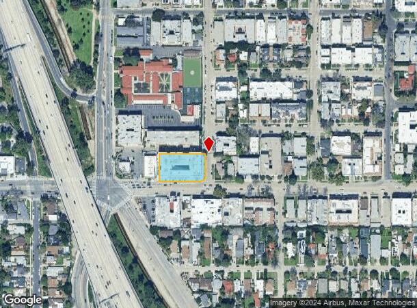  4805 Bakman Ave, North Hollywood, CA Parcel Map