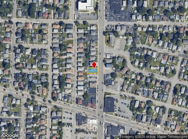 872 Newport Ave, Pawtucket, RI Parcel Map