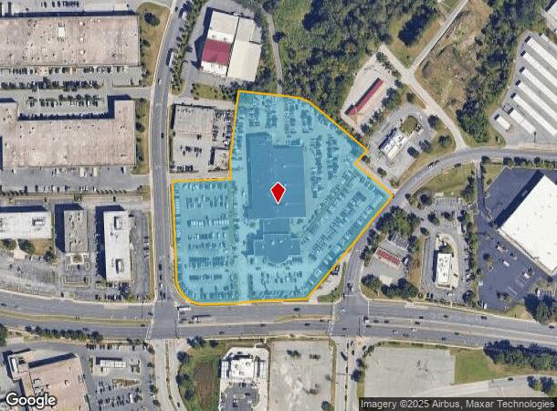6970 Security Blvd, Windsor Mill, MD Parcel Map