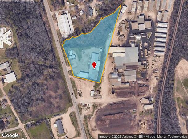  13344 N Highway 75, Willis, TX Parcel Map