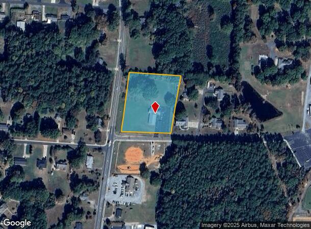 308 N Central Ave, Locust, NC Parcel Map