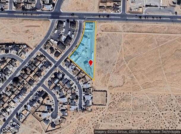 2011 Borrego Dr, Barstow, CA Parcel Map