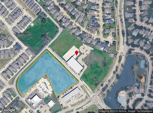  8700 Princeton Rd, Rowlett, TX Parcel Map