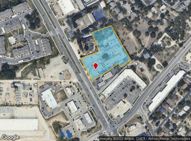  7606 Bandera Rd, San Antonio, TX Parcel Map