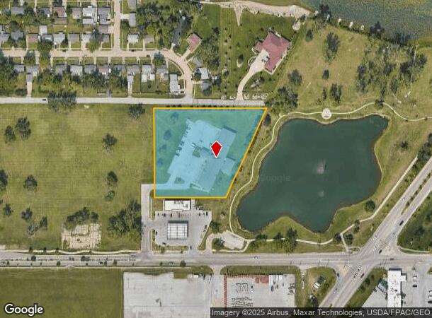 3000 Airport Rd, Carter Lake, IA Parcel Map