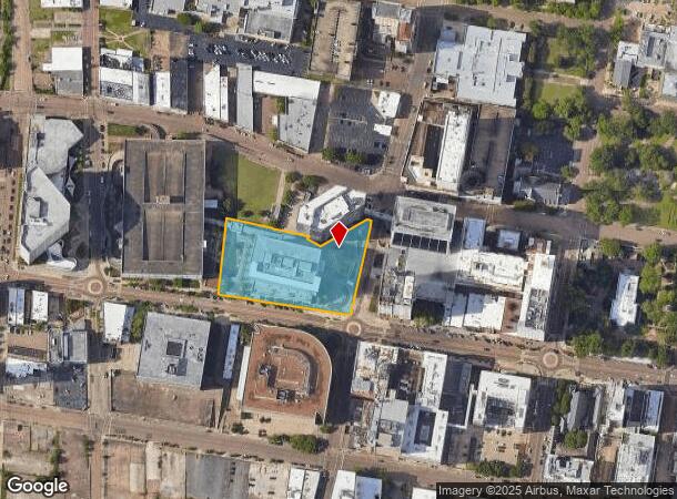 190 E Capitol St, Jackson, MS Parcel Map