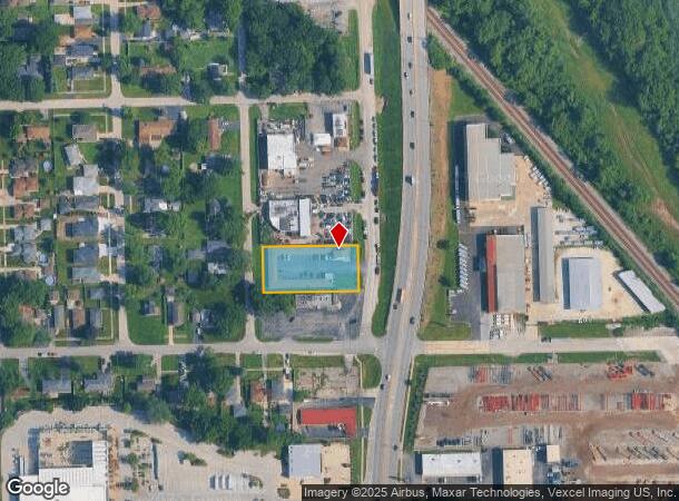 11840 S Cicero Ave, Alsip, IL Parcel Map
