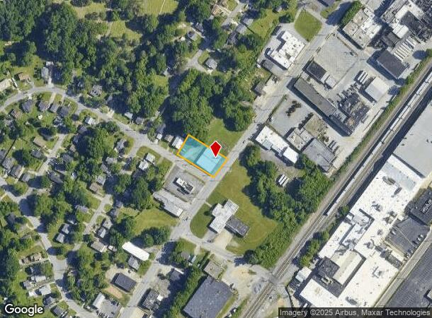  1914 W English Rd, High Point, NC Parcel Map