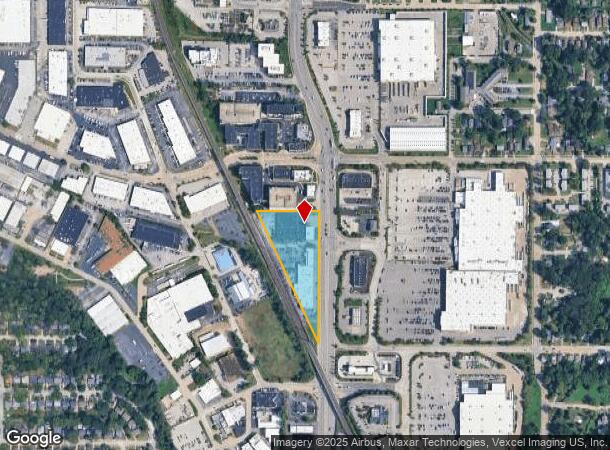 2001 S Hanley Rd, Saint Louis, MO Parcel Map