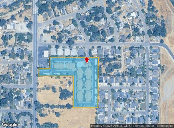 319 S Jackson St, Red Bluff, CA Parcel Map