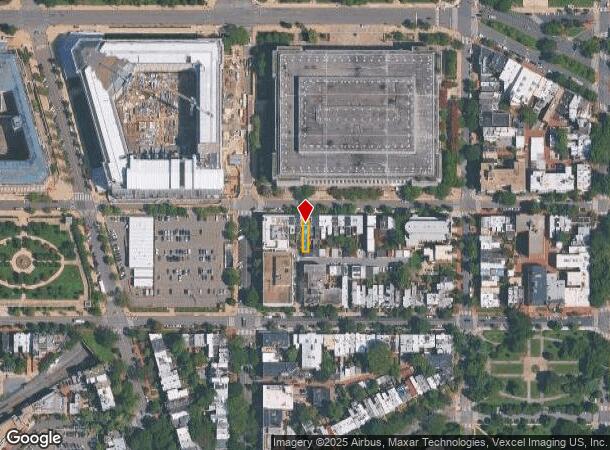  113 C St Se, Washington, DC Parcel Map
