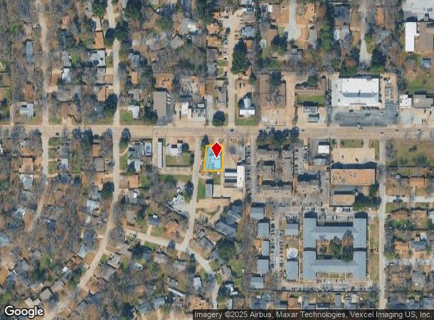 1816 W Park Row Dr, Arlington, TX Parcel Map