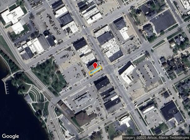 124 S Mitchell St, Cadillac, MI Parcel Map