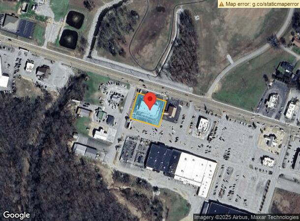  685 W Church St, Lexington, TN Parcel Map