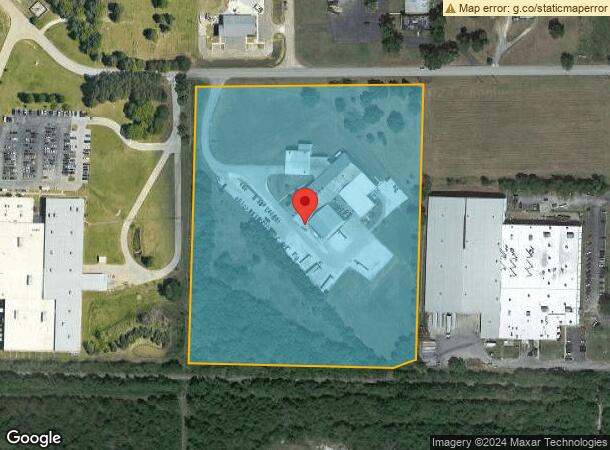  1601 E Pump Station Rd, Fayetteville, AR Parcel Map