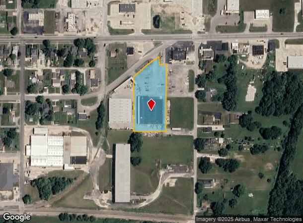 2927 S A St, Elwood, IN Parcel Map