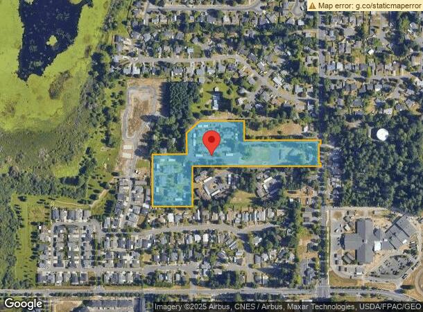  3301 College St Se, Lacey, WA Parcel Map