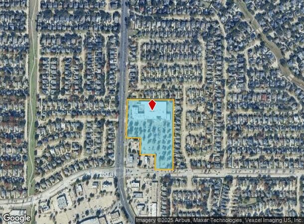  3941 Legacy Dr, Plano, TX Parcel Map